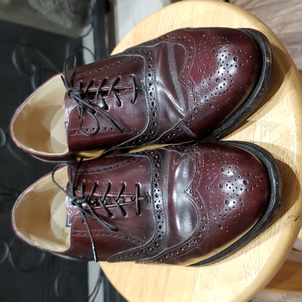 Bostonian Oxford Burgundy Dress Shoes